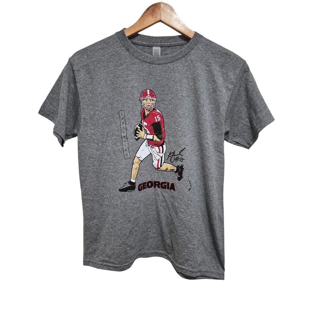 Carson Beck Georgia Football Fan Youth Medium‎ T Shirt